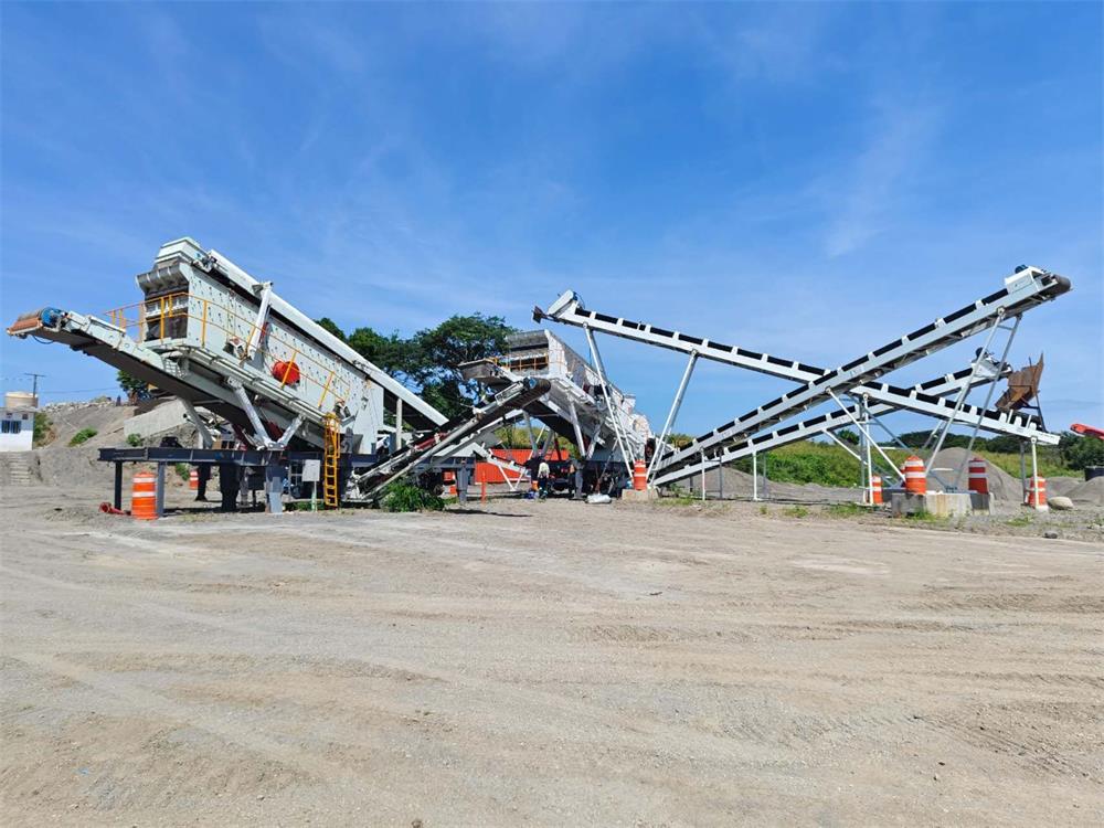 La planta móvil de trituración de 200TPH en México funciona con éxito