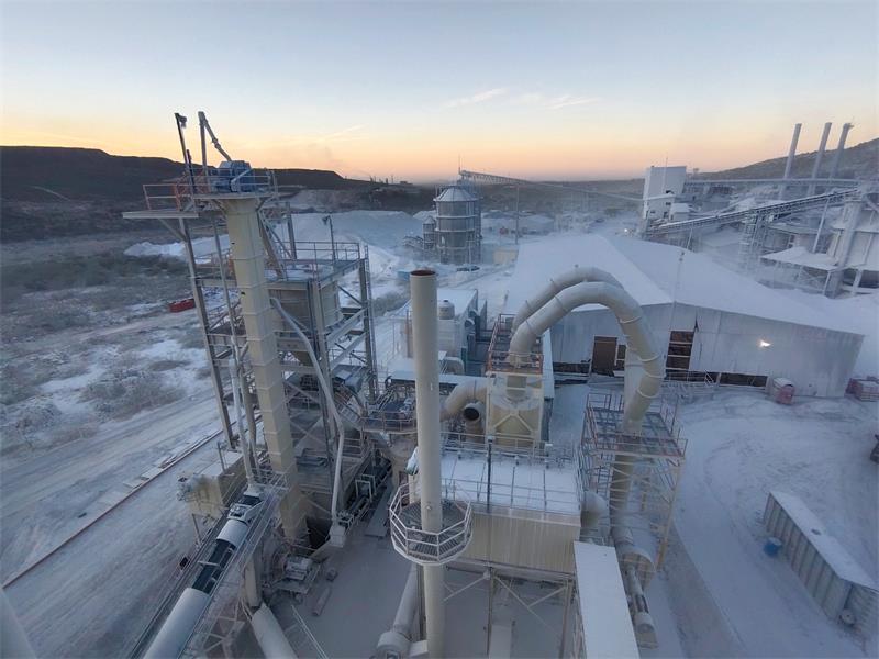 Proyecto de molienda de mármol de 35 toneladas / hora