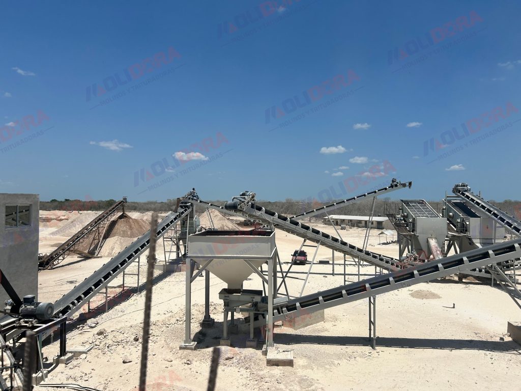 La línea de producción de trituración de caliza de 300 TPH ha entrado en funcionamiento
