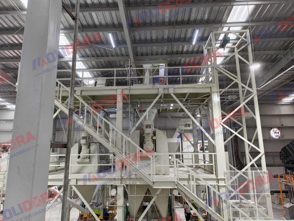 La línea de producción de mortero seco en Mérida, México, ha entrado en funcionamiento sin problemas