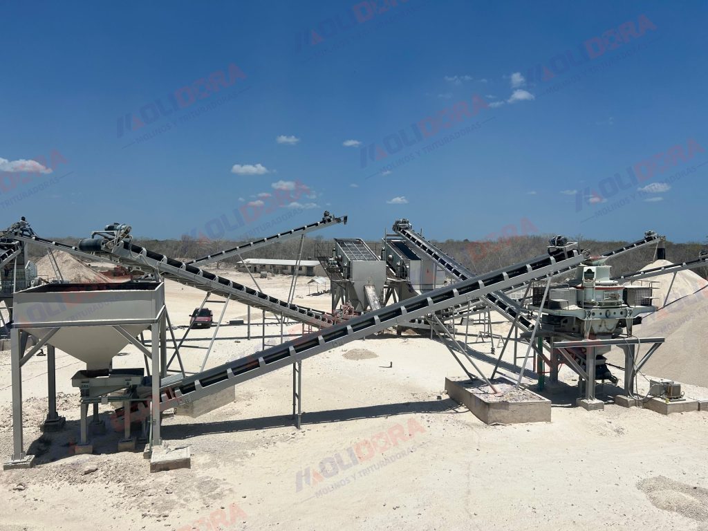 La línea de producción de trituración de caliza de 300 TPH ha entrado en funcionamiento