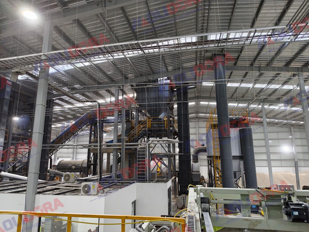 La línea de producción de mortero seco en Mérida, México, ha entrado en funcionamiento sin problemas