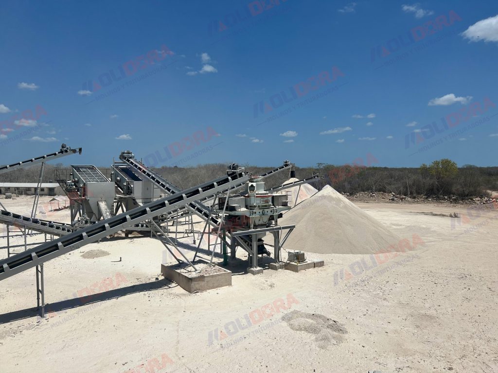 La línea de producción de trituración de caliza de 300 TPH ha entrado en funcionamiento